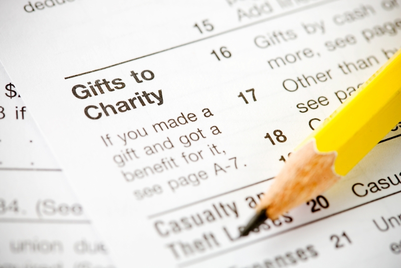 tax law makes it harder to claim a tax deduction for charitable