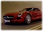 Mercedes SLS AMG drives upside down in a tunnel.jpg